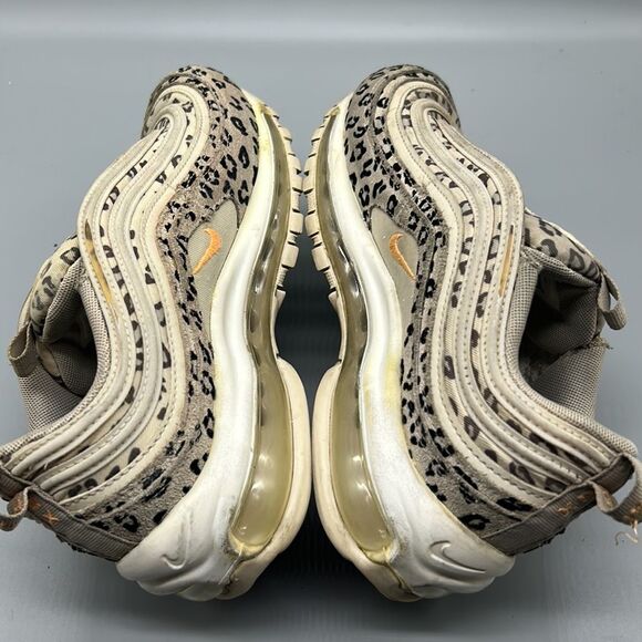 Nike Women’s Leopard with Orange AirMax Sz 7 - Picture 5 of 10